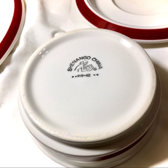 SHENANGO CHINA RESTAURANT WARE 5 pc PLACE SETTING - Picture 7 of 11